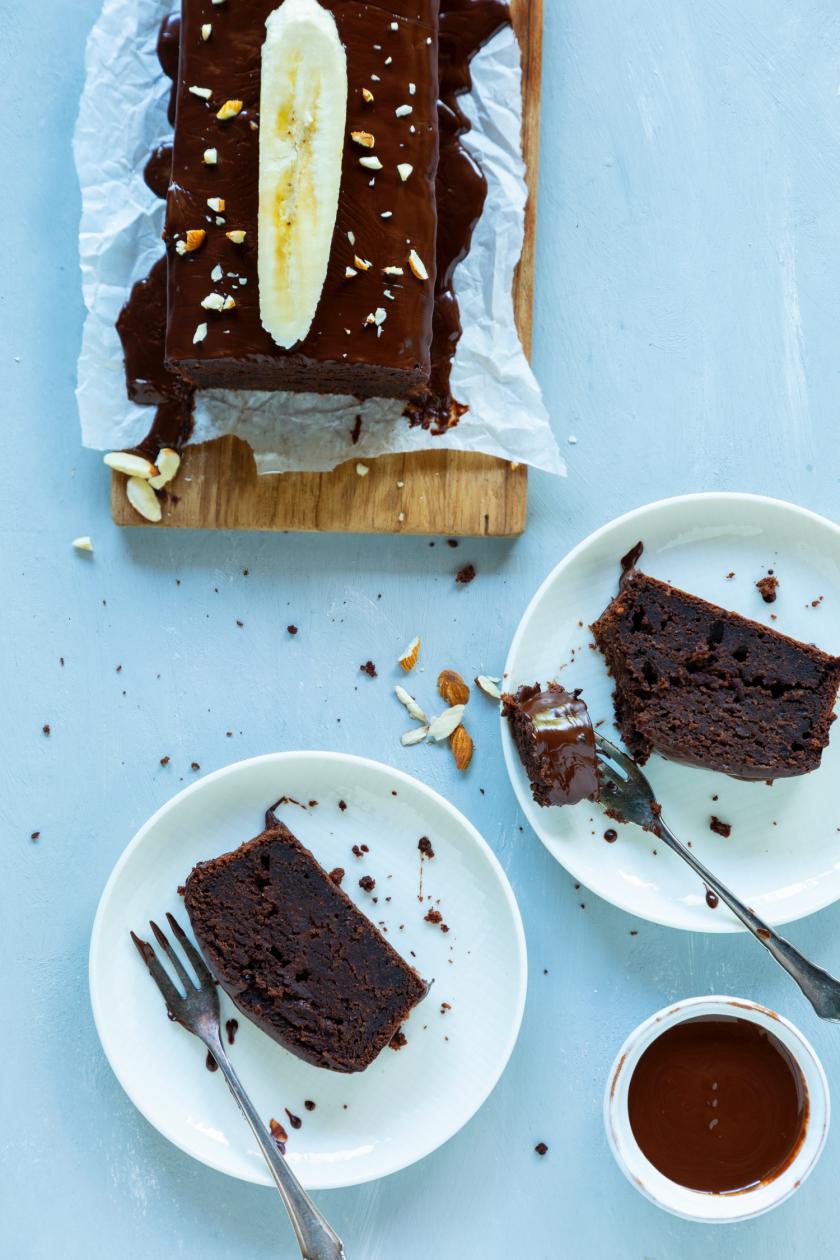 Veganer Schoko-Bananen-Kuchen im Cookit | Simply Yummy