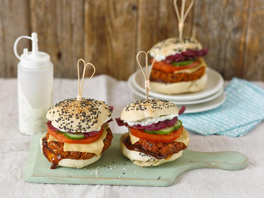Vegetarischer Burger besser als mit Fleisch | Simply Yummy