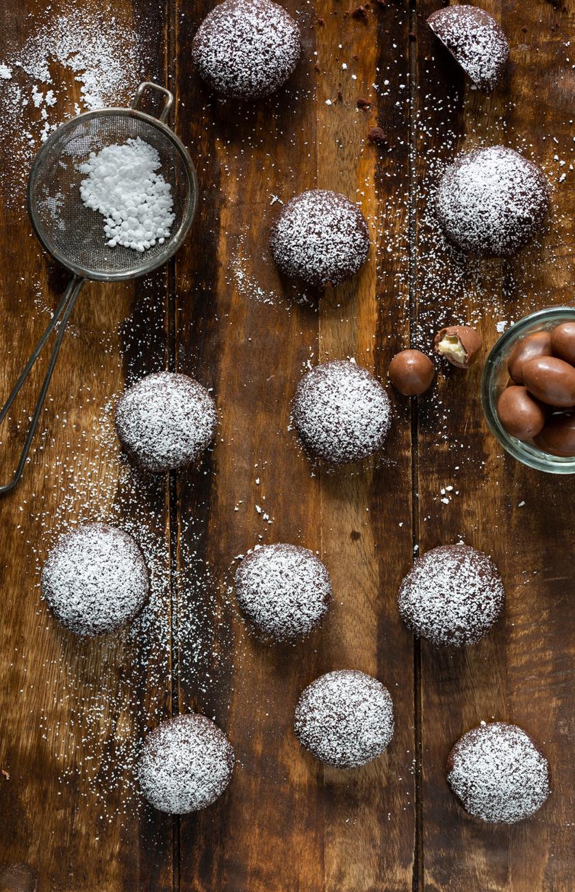 Schnelle Schokobon-Plätzchen mit doppelt Schoko