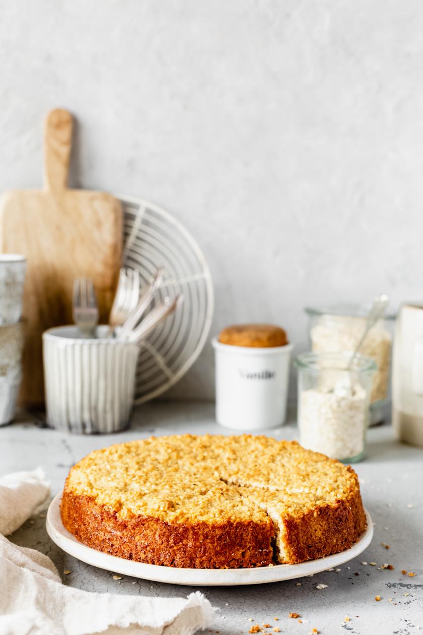 Schwedischer Haferflockenkuchen - ganz einfaches Rezept