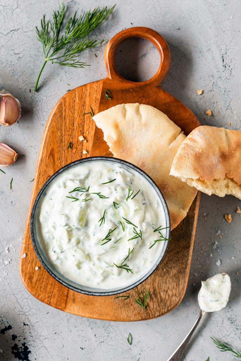 Mein Lieblings Zaziki Tzaziki Mit Gurke - Rezepte Suchen