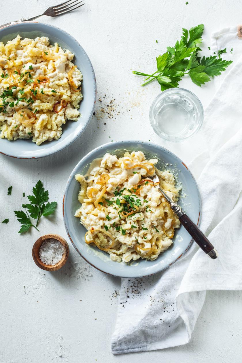 Vegane Käsespätzle - cremig wie das Original | Simply Yummy