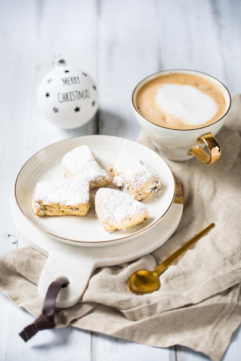 Veganes Stollenkonfekt mit Marzipan