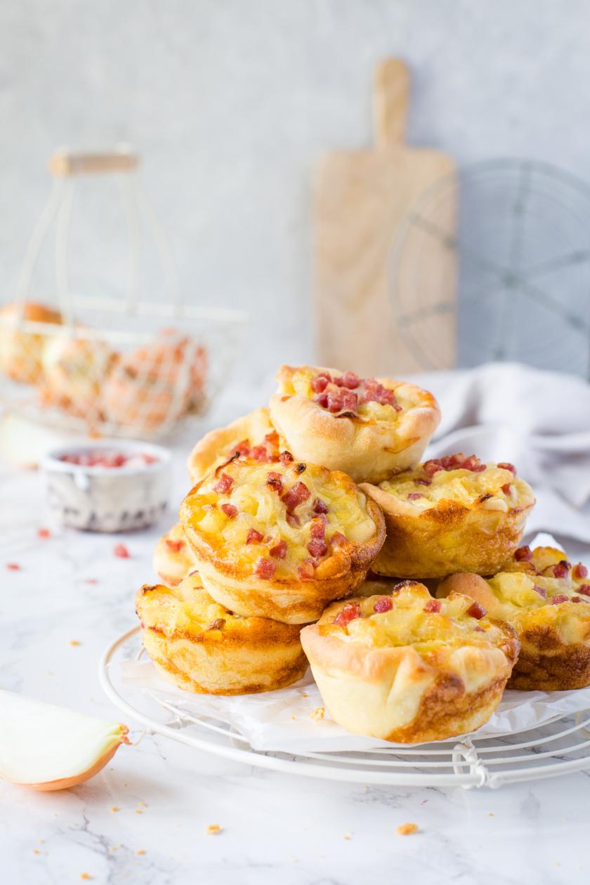 Zwiebelkuchen Muffins - besser als der Kuchen | Simply Yummy