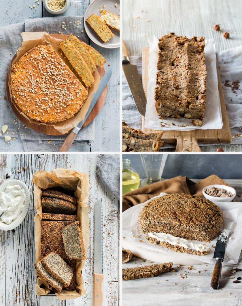 Low Carb Brot backen: 6 Rezepte ohne Hefe | Simply Yummy