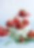 Kleine Erdbeerküchlein mit Schokoboden