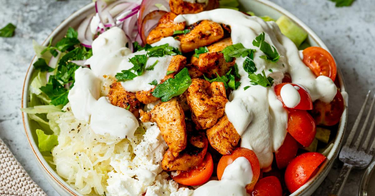 Dönerteller selbst machen das beste Rezept Simply Yummy