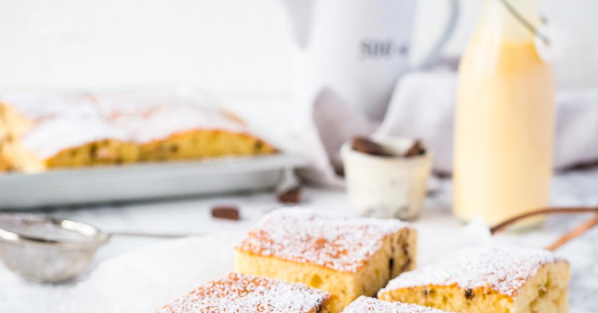 Eierlikörkuchen vom Blech einfach gemacht | Simply Yummy