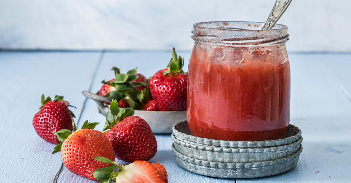 Erdbeermarmelade ohne Zucker kochen | Simply Yummy