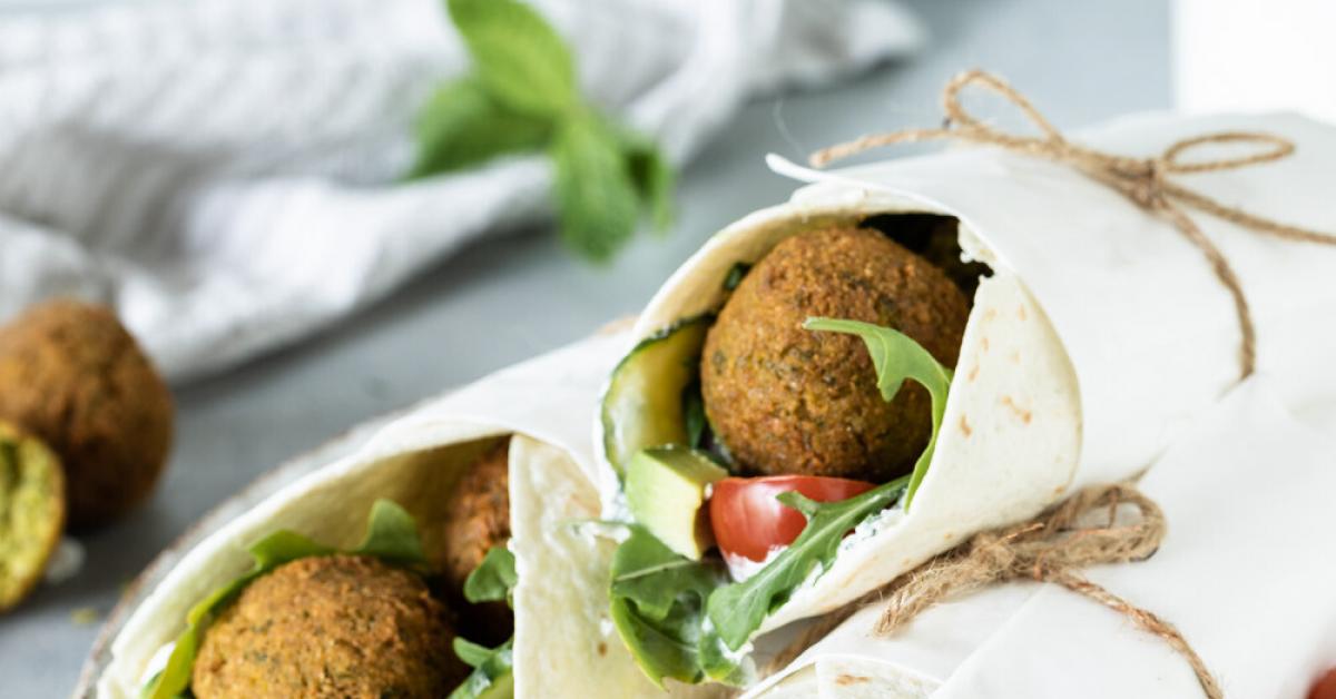 Wraps mit selbst gemachten Falafeln | Simply Yummy