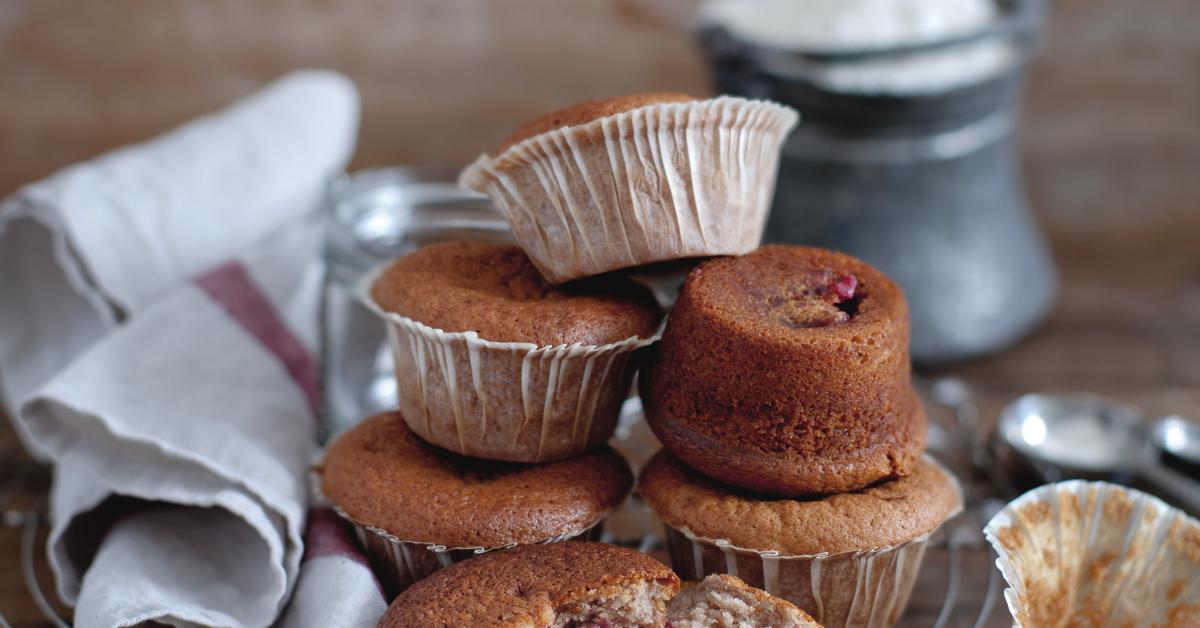 Kirschmuffins mit Frischkäsekern | Rezepte von Simply Yummy