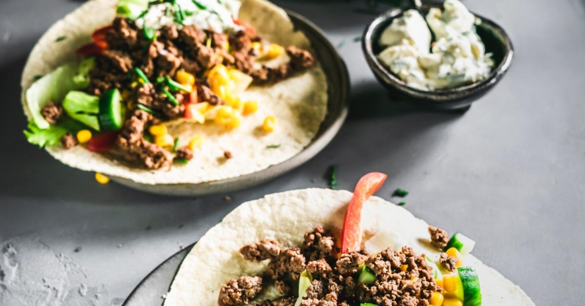 HackWraps mit Sour Cream in Cookit Simply Yummy