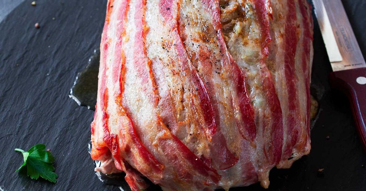 Hackbraten im Speckmantel alias Bacon Bomb | Simply Yummy