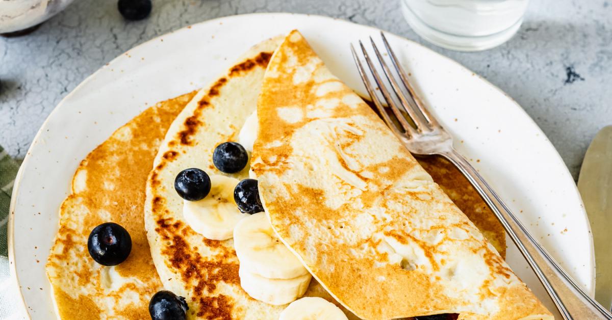 Kalorienarme Pfannkuchen mit Quark | Simply Yummy