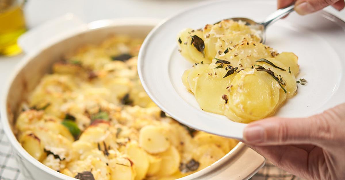 Kartoffelgratin mit Pecorino im Cookit | Simply Yummy