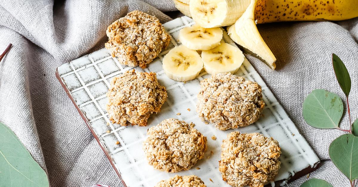 Low Carb Bananen-Sesam-Kekse so einfach | Simply Yummy Low Carb Bananen-Sesam-Kekse so einfach | Simply Yummy