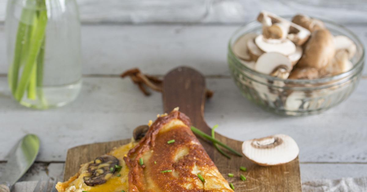 Low Carb Pfannkuchen herzhaft - Pilze | Simply Yummy