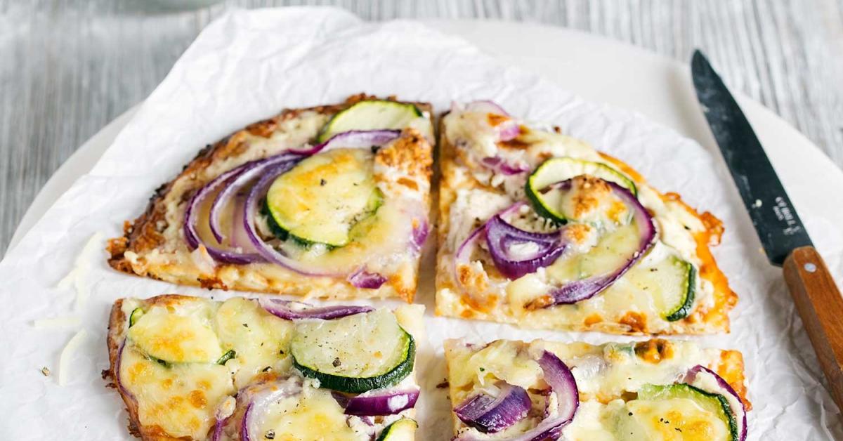 Low Carb Pizza mit Quark Rezepte von Simply Yummy