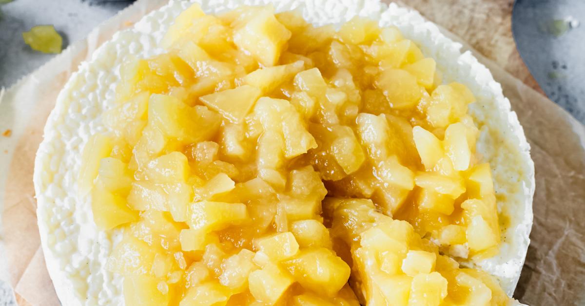 Milchreis-Apfel-Kuchen ohne Backen | Simply Yummy
