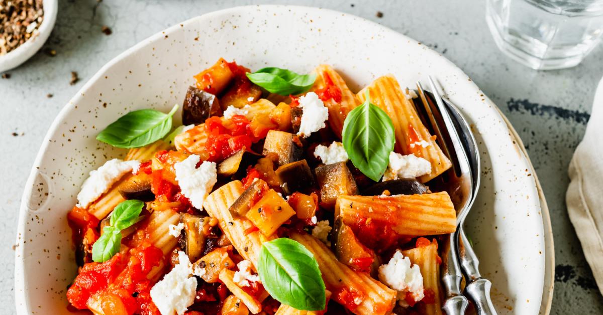 Pasta alla Norma nach italienischem Rezept Simply Yummy