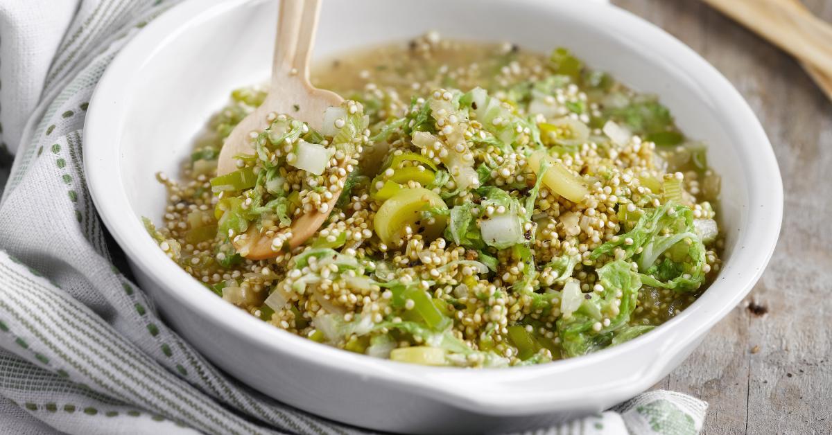 Quinoa-Topf mit Lauch und Chinakohl im Cookit| Simply Yummy