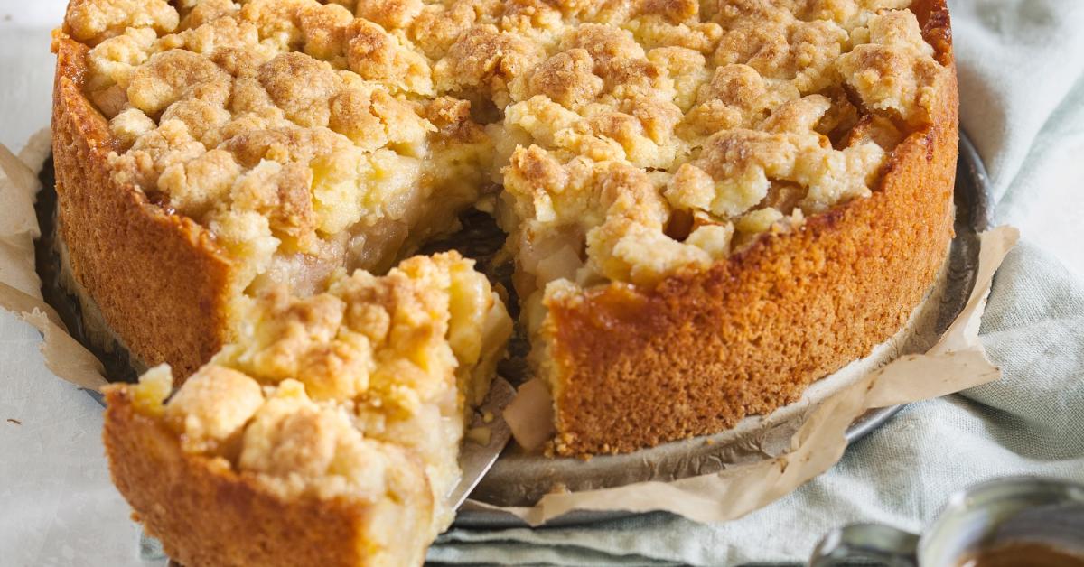 Butterstreusel für den besten Butterstreuselkuchen vom Blech