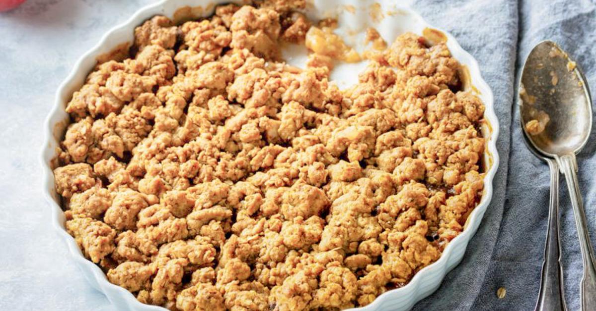 Apple Crumble mit Haferflocken | Rezepte von Simply Yummy