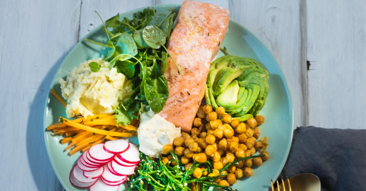 Buddha Bowl mit Lachs Simply Yummy