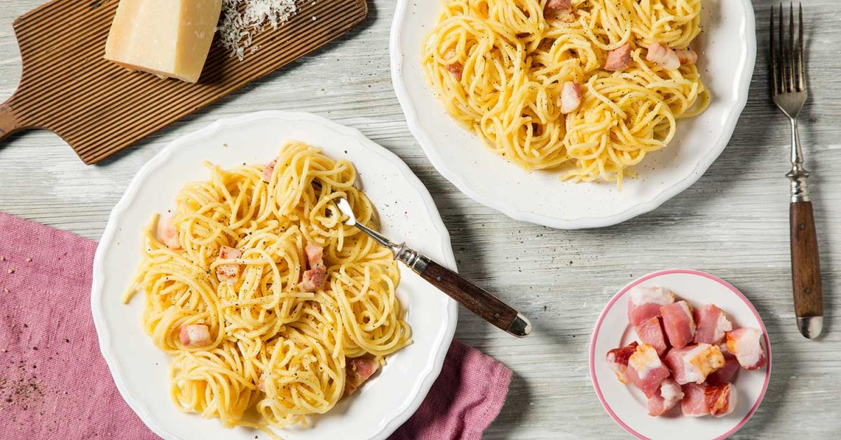 Spaghetti Carbonara ohne Sahne - Original | Simply Yummy