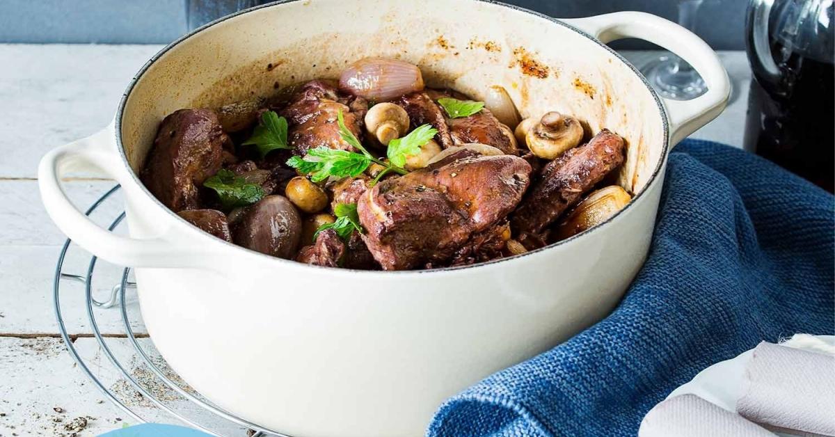 Lea Linster Coq Au Vin Rezept