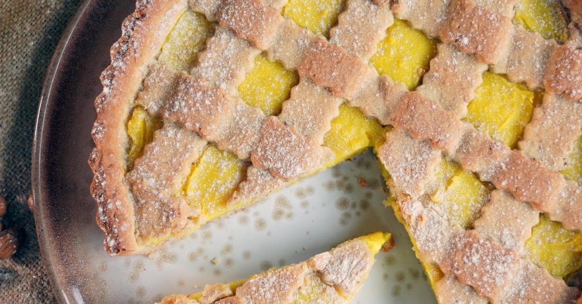 Crostata al Limone: Zitronen-Mandel-Tarte | Simply Yummy
