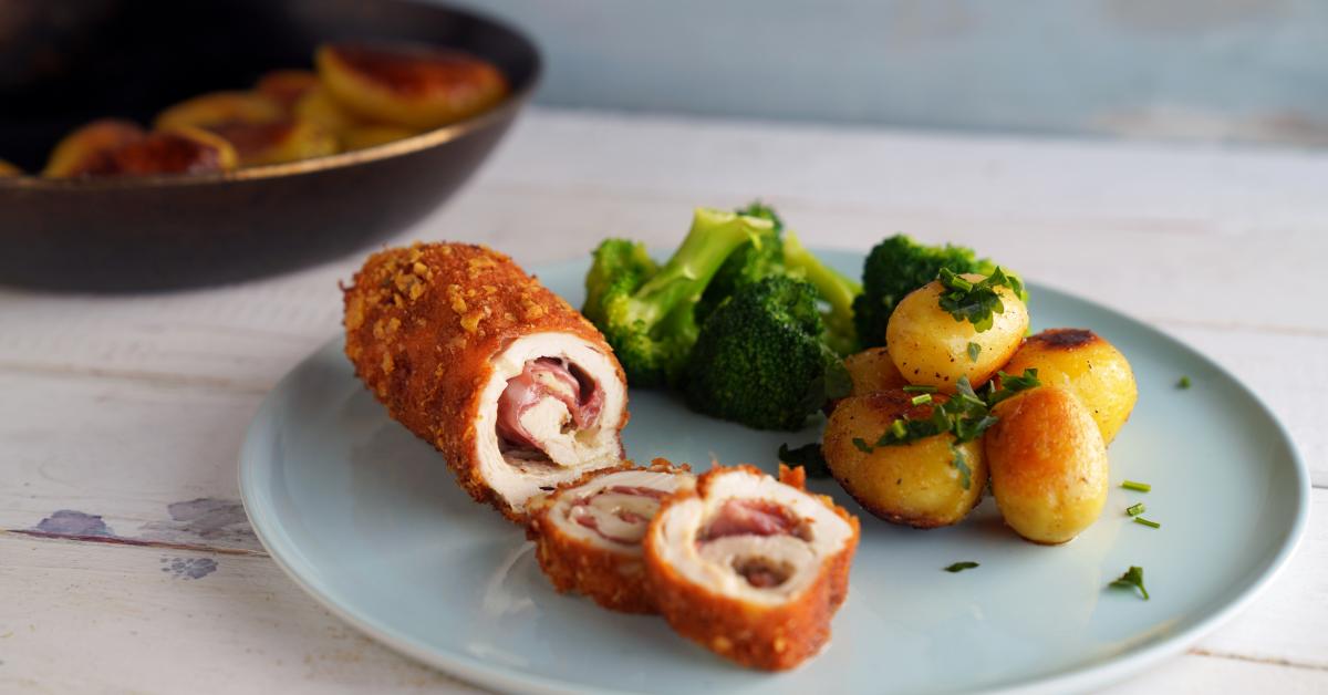 Hähnchen-Cordon-Bleu-Rolle | Rezepte von Simply Yummy