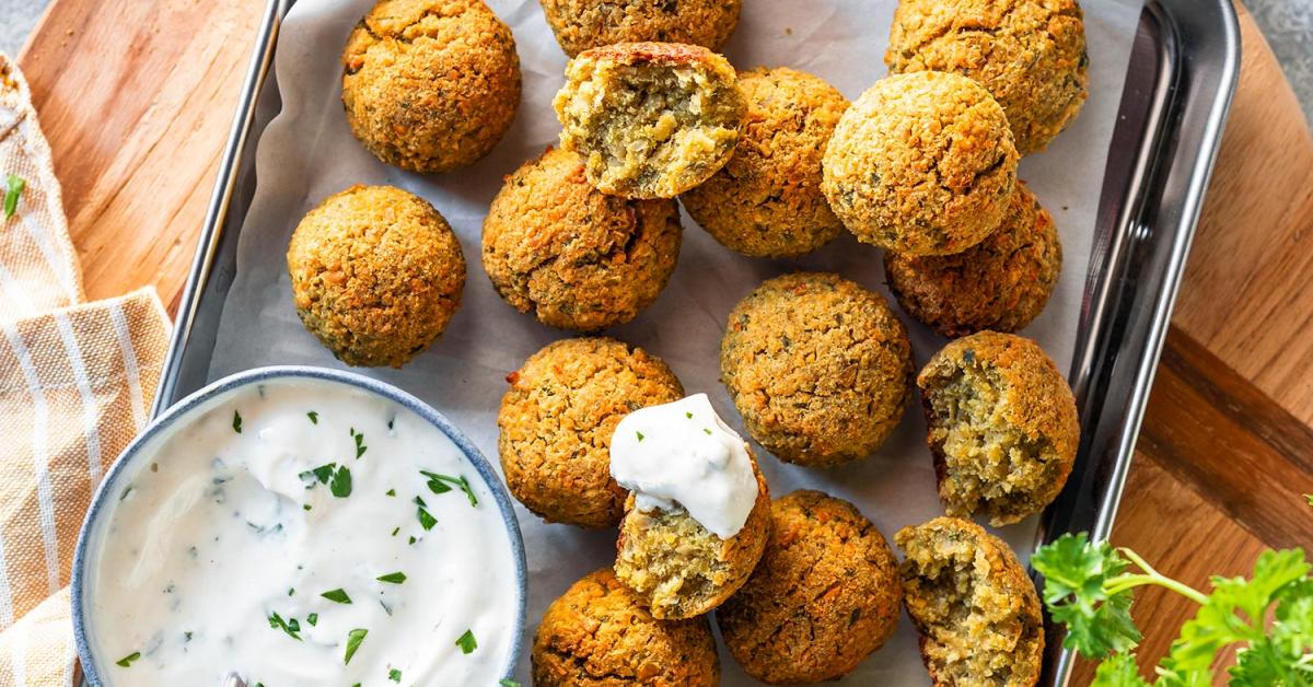 Falafel im Backofen selber machen | Simply Yummy