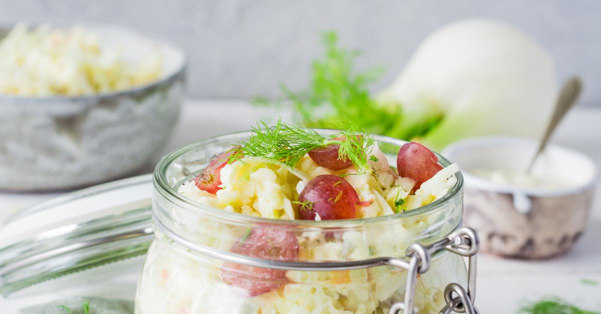 Fenchelsalat mit Apfel, der jedem schmeckt! | Simply Yummy
