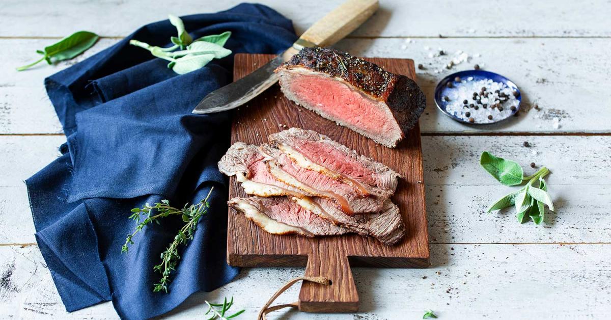 Roastbeef zubereiten Rezept mit Angabe zur Kerntemperatur
