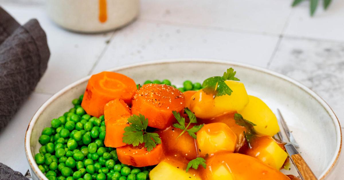 gemüse für soßenansatz