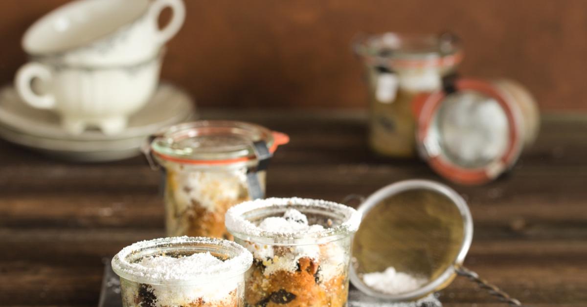 Kleine Christstollen im Glas | Rezepte von Simply Yummy