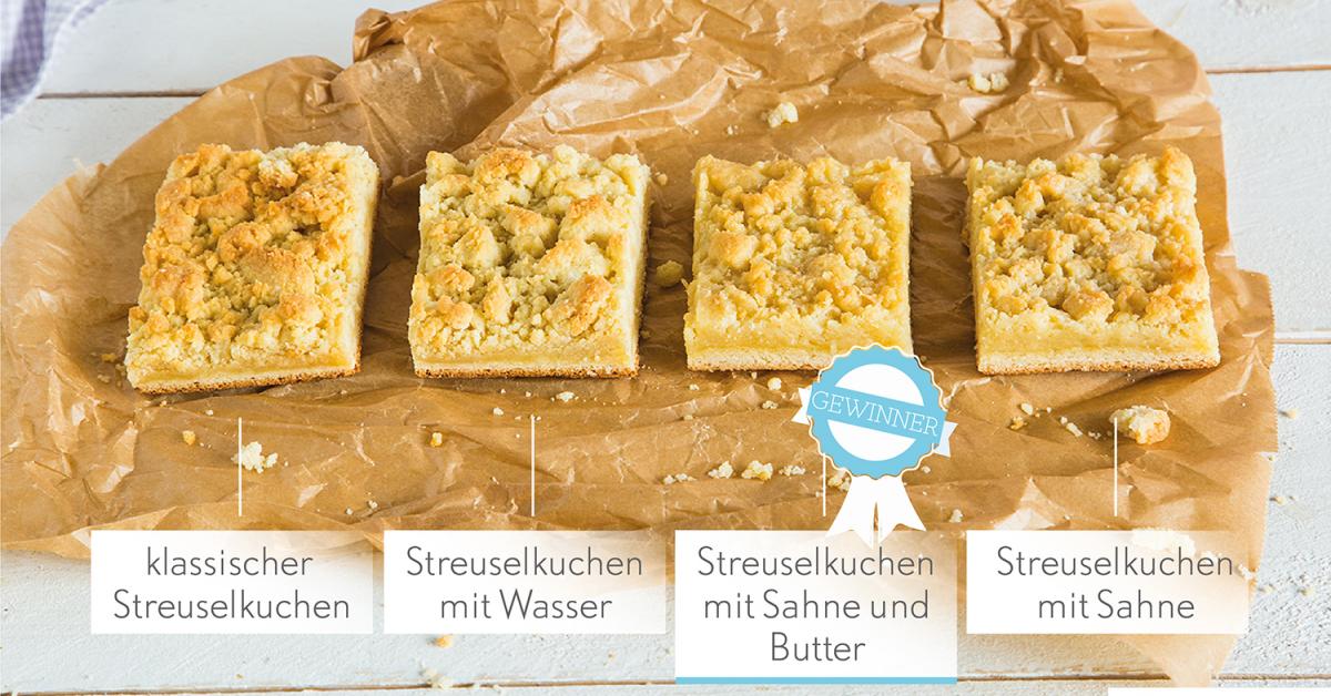 Butterstreusel für den besten Butterstreuselkuchen vom Blech