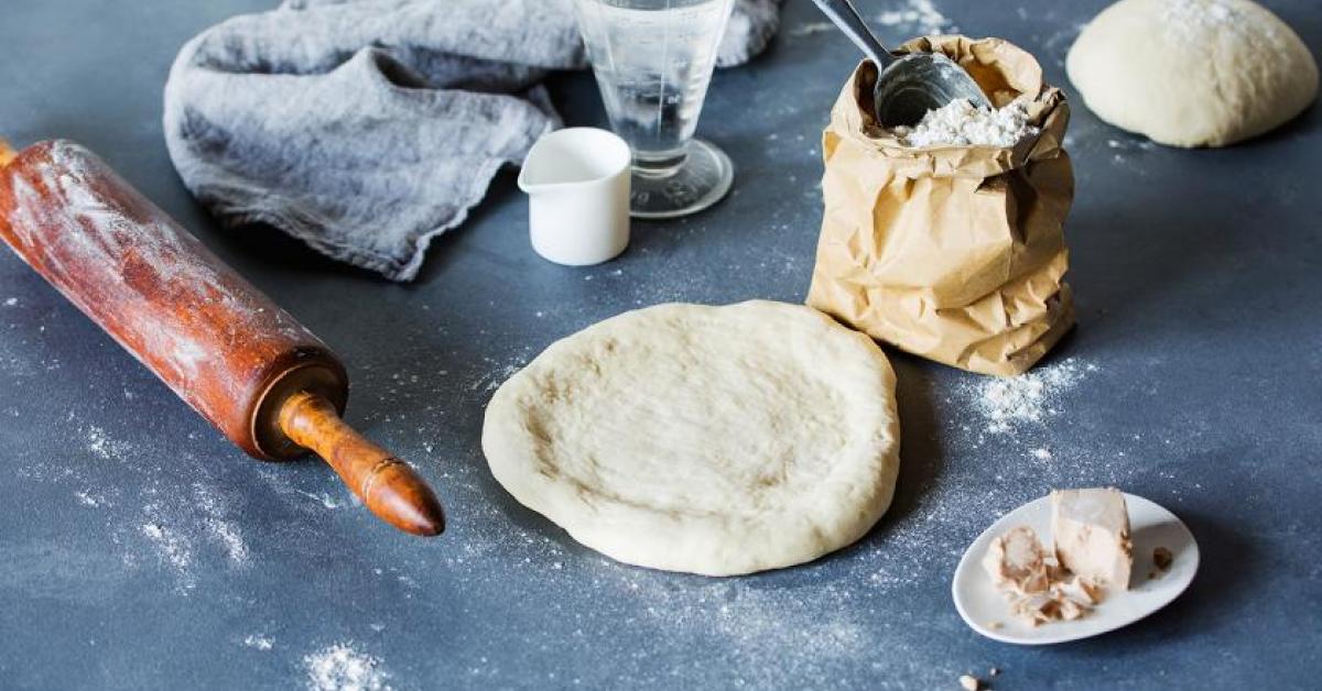 Spannende Mehl Fr Pizzateig Ebenbild